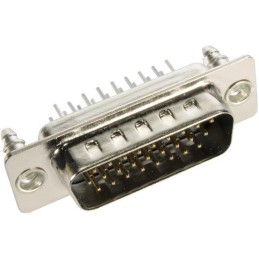 1 pcs : 09562615712 - CONN D-SUB HD PLUG 26P VERT SLDR