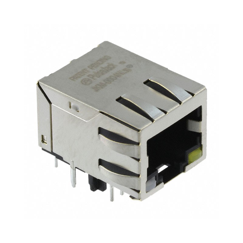 1 pcs : JKM-0004NL - CONN JACK 1PORT 1000 BASE-T PCB