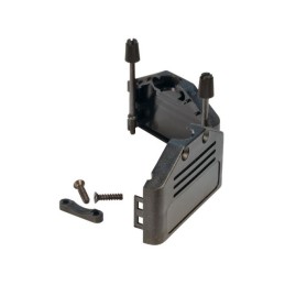1 pcs : SD121-25 - HOOD DB25 BLK PLASTIC ONE PC