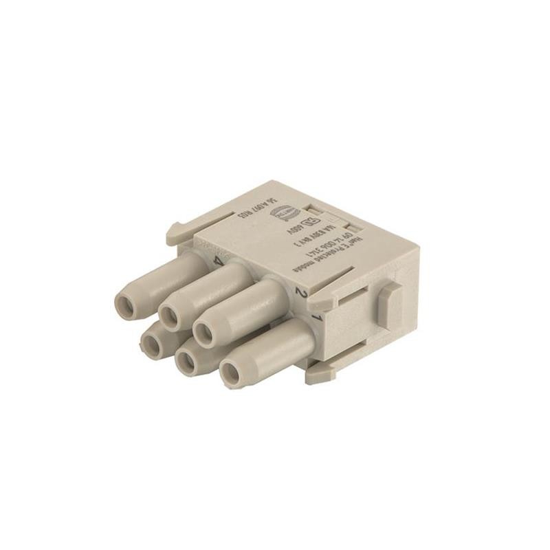 1 pcs : 09140063141 - MODULE FEMALE 6POS CRIMP