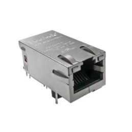 1 pcs : 2250056-1 - CONN JACK 1PORT 100 BASE-TX PCB