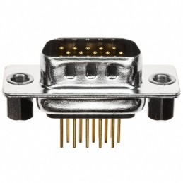 1 pcs : 180-M15-113R021 - CONN D-SUB HD PLUG 15POS PNL MNT