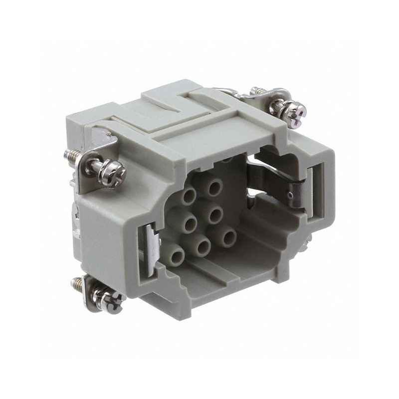 1 pcs : HEE-010-M - INSERT MALE 10POS+1GND HEE-010-M