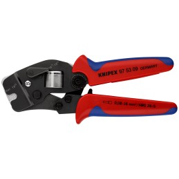 1 pcs - Knipex Hand Ratcheting Crimp Tool for Wire Ferrules, 0.08 - 16mm² Wire