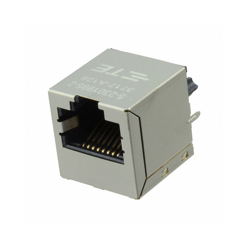 1 pcs : 5-2301995-2 - CONN JACK 1PORT 100 BASE-T PCB