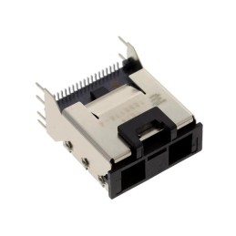 1 pcs : 1888174-4 - CONN MINI SAS RCPT 36POS SLD SMD