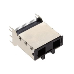 1 pcs : 1888174-4 - CONN MINI SAS RCPT 36POS SLD SMD