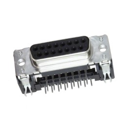 1 pcs : 09662527611 - CONN D-SUB RCPT 15POS R/A SLDR