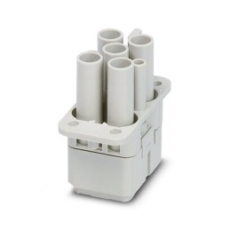 1 pcs : 1408517 - INSERT FEMALE 4+2POS+1GND CRIMP