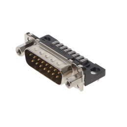 1 pcs : 09652626817 - CONN D-SUB PLUG 15POS R/A SLDR