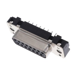 1 pcs : 09662115502 - CONN D-SUB RCPT 15POS VERT SLDR