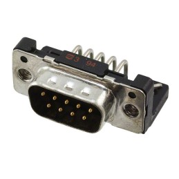 1 pcs : 09661627811 - CONN D-SUB PLUG 9POS R/A SLDR