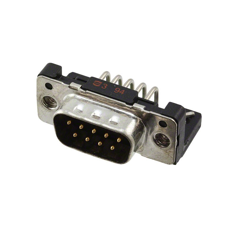 1 pcs : 09661627811 - CONN D-SUB PLUG 9POS R/A SLDR