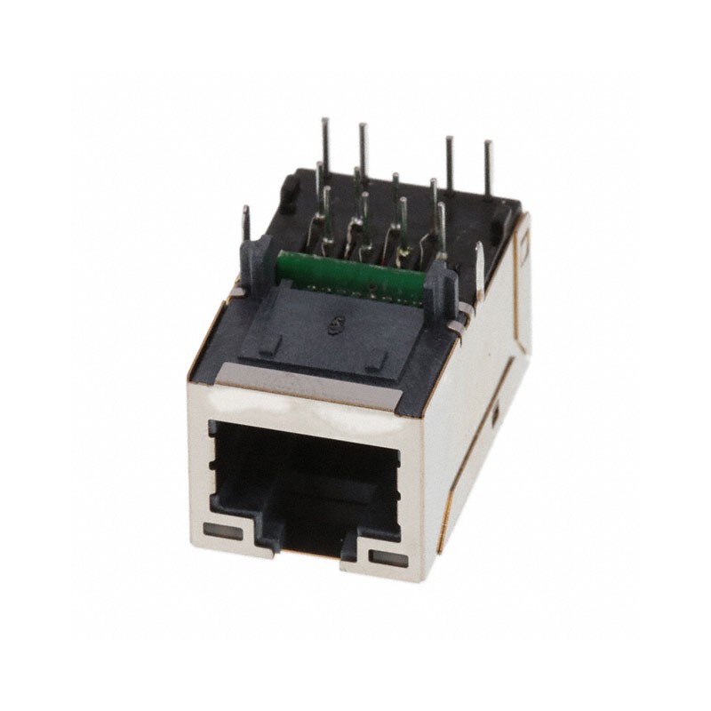 1 pcs : 0934635206 - CONN JACK 1PORT 100 BASE-T PCB