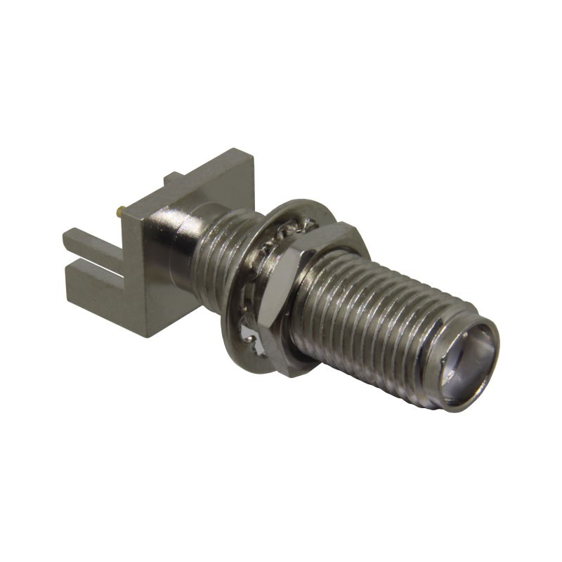 1 pcs : CONSMA003.031-L - CONN SMA RCPT STR 50OHM EDGE MNT