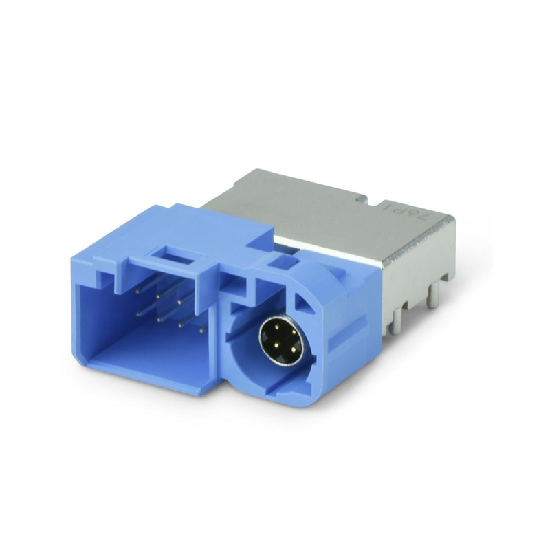 1 pcs : R41-A691C - CONN HSD 4+8 NORMAL RIGHT-ANGLE