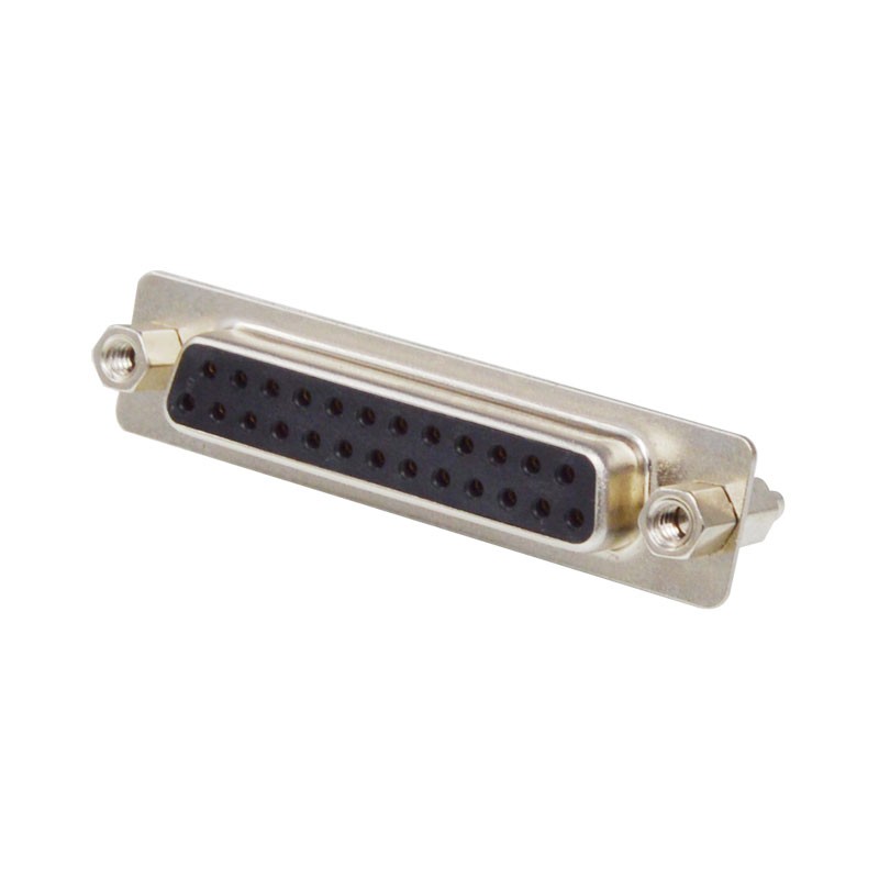 1 pcs : K85X-BD-25S-BRJ - CONN D-SUB RCPT 25POS VERT SLDR