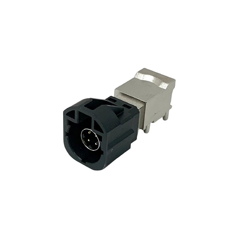 1 pcs : R41-B512A - CONN HSD 4+0 NORMAL RIGHT-ANGLE