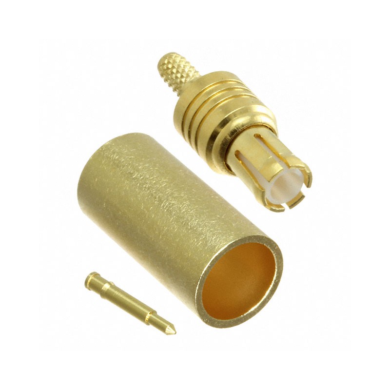 1 pcs : 29S111-101L5 - CONN MCX PLUG STR 50OHM CRIMP