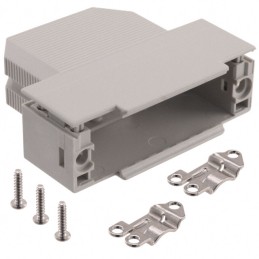 1 pcs : 09670250571 - CONN BACKSHELL 25POS 45DEG GRAY