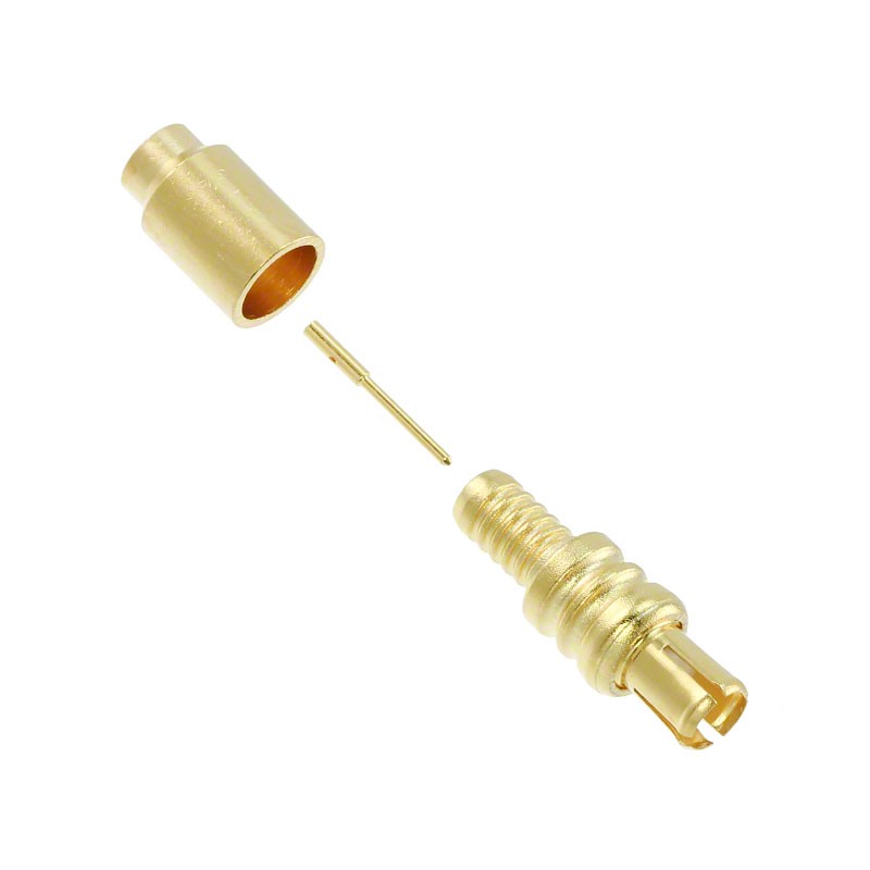 1 pcs : 0734154490 - CONN MCX PLUG STR 75 OHM SOLDER