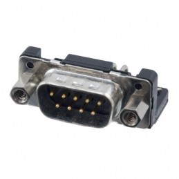 1 pcs : 09661626813 - CONN D-SUB PLUG 9POS R/A SLDR