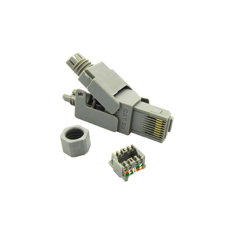 1 pcs : SS-39300-013 - MODULAR RJ45 PLUG CAT5E UTP IDC