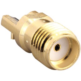 1 pcs : CONSMA022-G - SMA FML THROUGH, EDGE MNT R/A