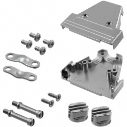 1 pcs : 975T025-020R121 - CONN BACKSHELL 25P 90/180DEG SHD