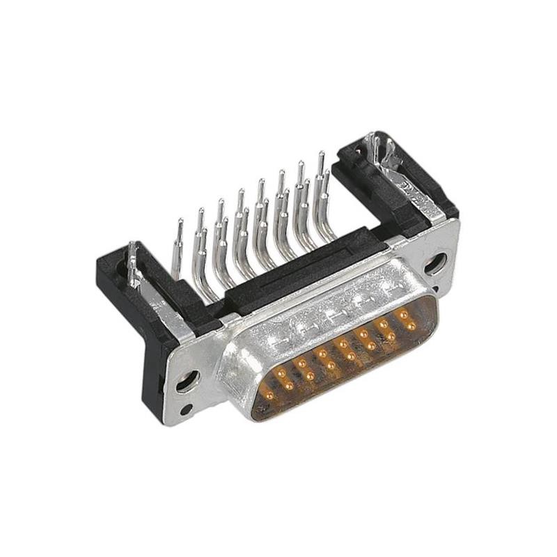 1 pcs : 09663627811 - CONN D-SUB PLUG 25POS R/A SLDR