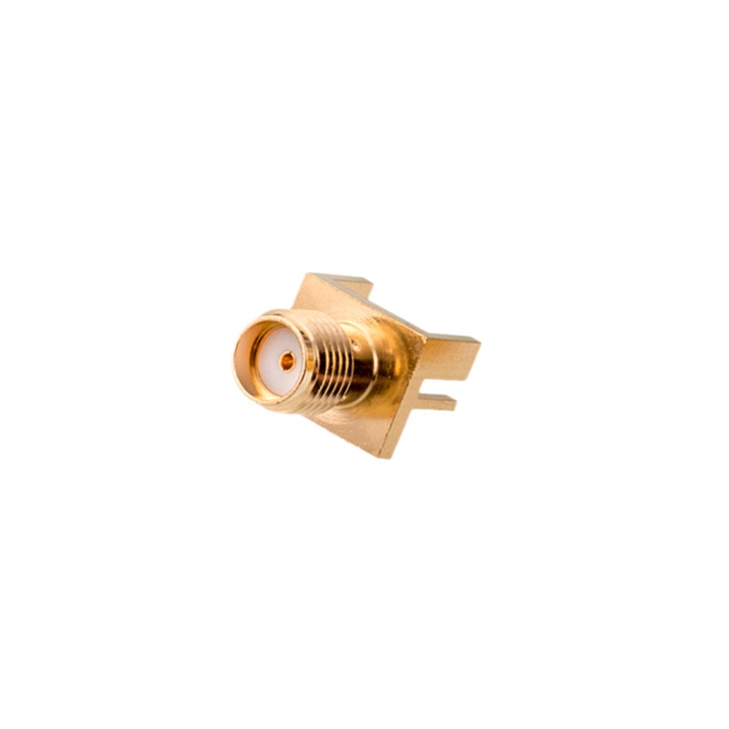 1 pcs : 60312202114512 - SMA PCB END LAUNCH JACK FLAT TAB