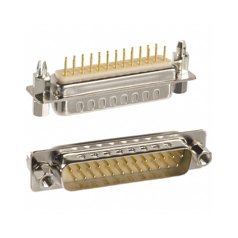 1 pcs : 172-E25-113R911 - CONN D-SUB PLUG 25P PNL MNT SLDR