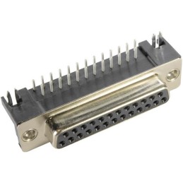 1 pcs : 09683535612 - CONN D-SUB RCPT 25POS R/A SLDR