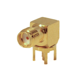1 pcs : BU-1420701301 - CONN SMA JACK R/A 50 OHM PCB