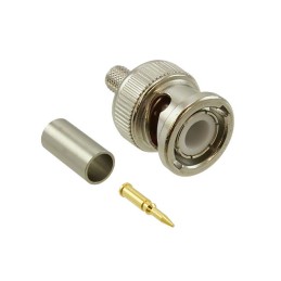 1 pcs : 0731740093 - CONN BNC PLUG STR 50 OHM CRIMP