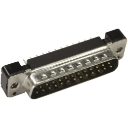 1 pcs : 09663216701 - CONN D-SUB PLUG 25POS VERT SLDR