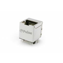 1 pcs : JX3V-9025NL - CONN JACK RJ45 1GIG Y/G LED