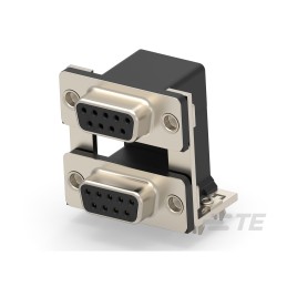 1 pcs : 2454917-1 - 9P FEMALE TO 9P FEMALE, WITHOUT