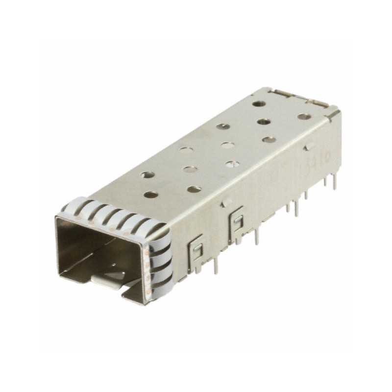 1 pcs : 2110304-1 - CONN SFP+ CAGE SLD R/A