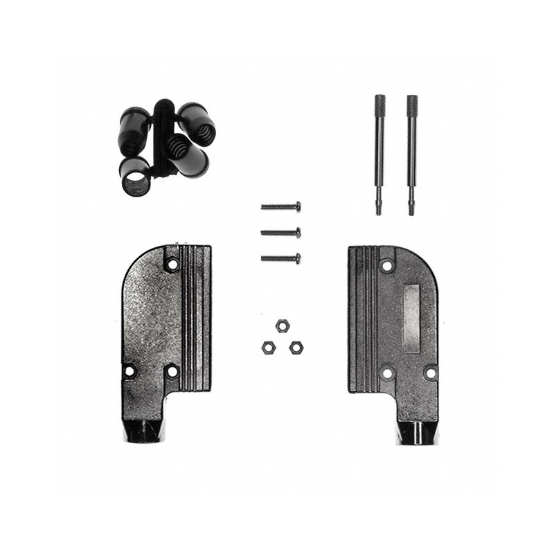 1 pcs : 981-025-130R121 - CONN BACKSHELL 25POS 90DEG SHLD