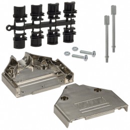 1 pcs : 970-025-020R121 - CONN BACKSHELL 25POS 180DEG SHLD