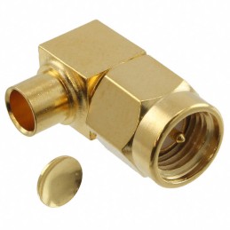1 pcs : 0732510552 - CONN SMA PLUG R/A 50 OHM SOLDER