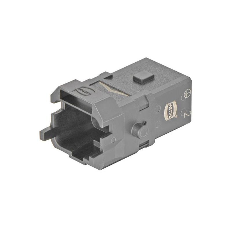 1 pcs : 09100033201 - 1A 3+PE MALE CRIMP INSERT SLATCH