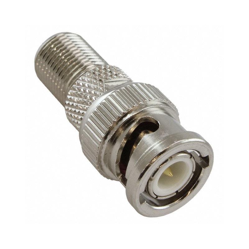 1 pcs : VA204 - CONN ADAPT BNC PLUG TO F JACK