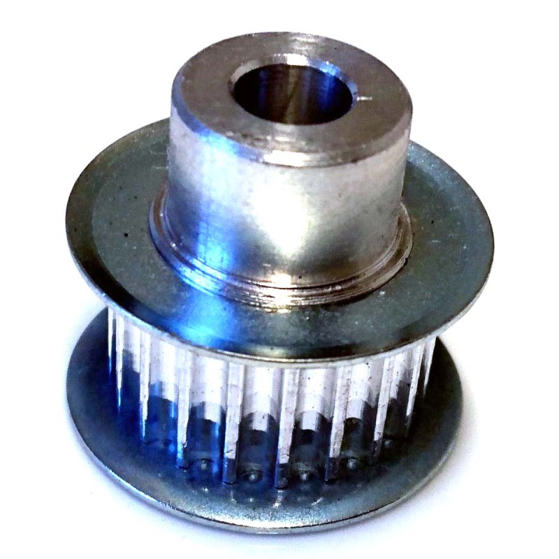 1 pcs - RS PRO Timing Belt Pulley, Aluminium 9mm Belt Width x 3mm Pitch, 18 Tooth