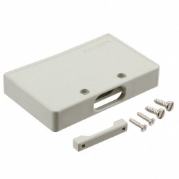 1 pcs : 09670370411 - CONN BACKSHELL 37POS 180DEG GRAY