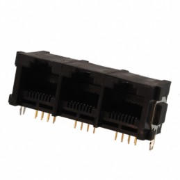 1 pcs : 615024149521 - CONN MOD JACK 8P8C R/A UNSHLD