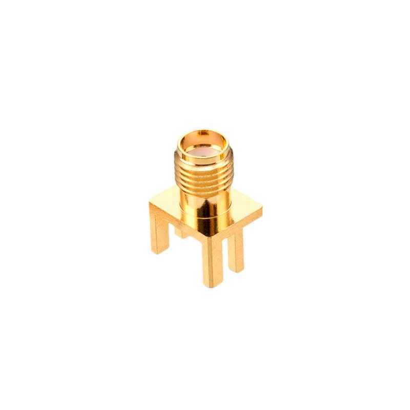 1 pcs : 60312202114514 - SMA PCB END LAUNCH JACK FLAT TAB