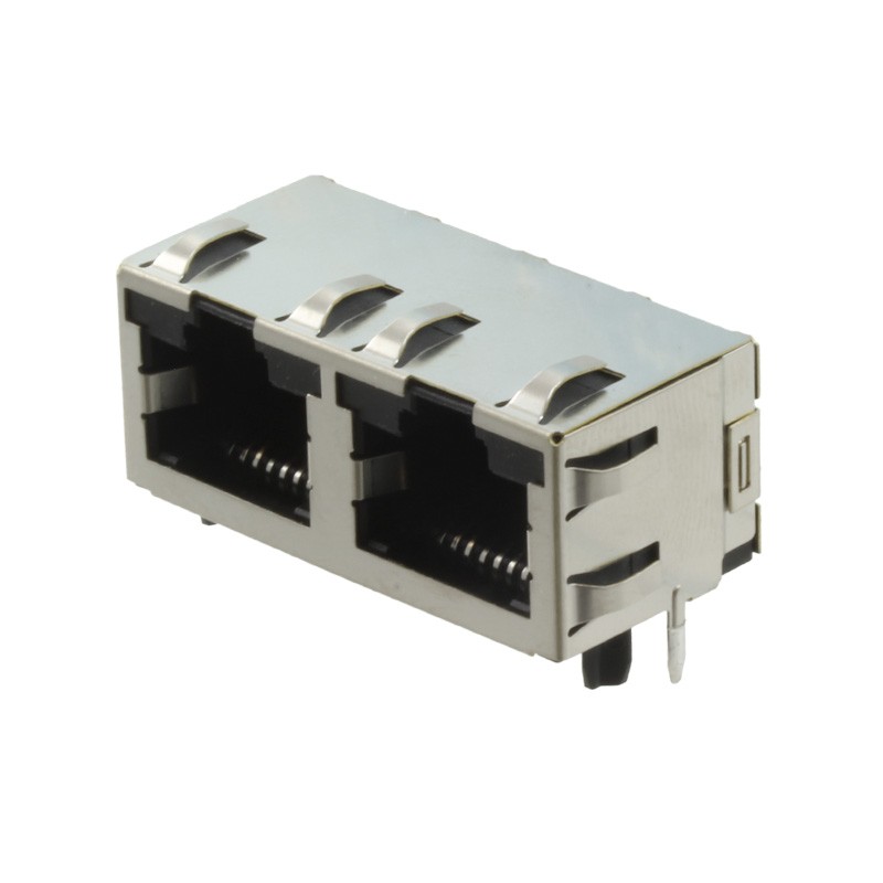 1 pcs : 6116522-1 - CONN MOD JACK 8P8C R/A SHIELDED