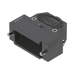 1 pcs : 09670500442 - CONN BACKSHELL 50POS 180DEG BLK